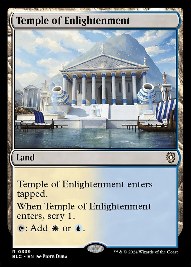 Temple of Enlightenment 339 (Commander: Bloomburrow)  | Good Games Adelaide SA