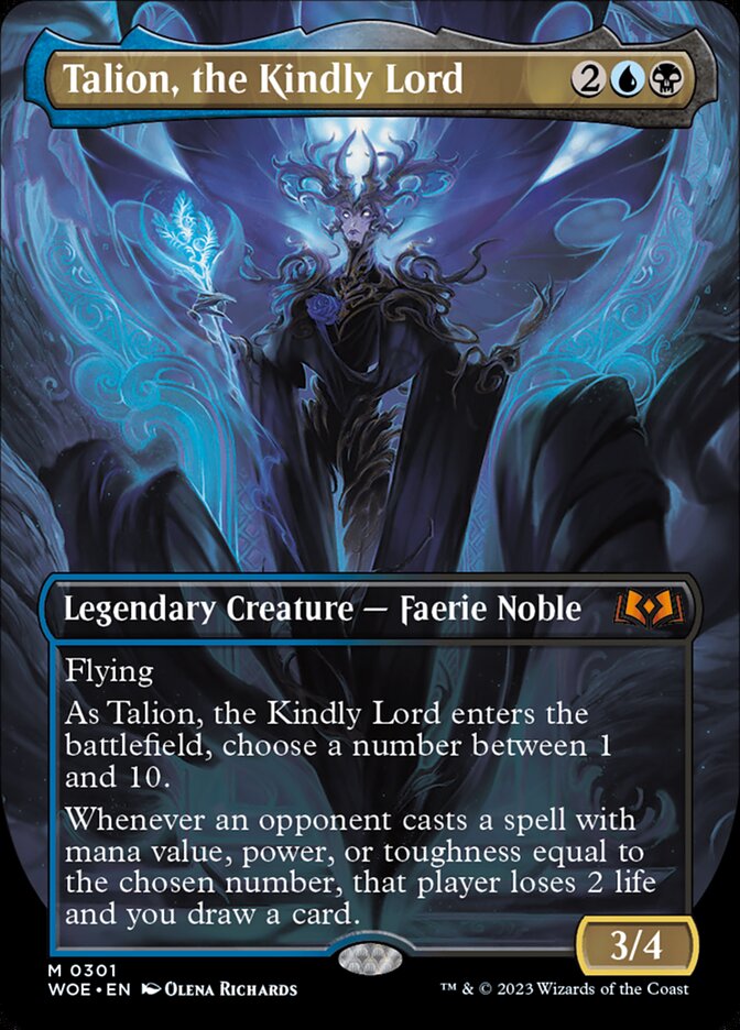 Talion, the Kindly Lord 301 (Wilds of Eldraine)  - Foil | Good Games Adelaide SA