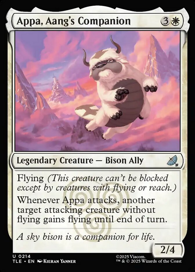 Appa, Aang's Companion 214 (Avatar: The Last Airbender: Eternal-Legal)  | Good Games Adelaide SA