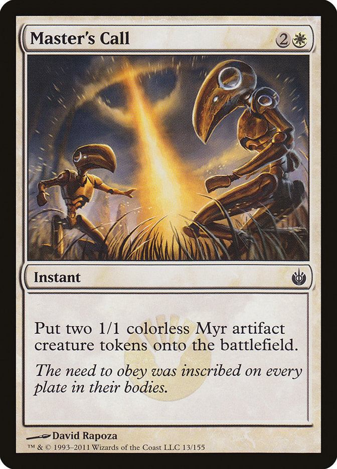 Master's Call 13 (Mirrodin Besieged)  - Foil | Good Games Adelaide SA