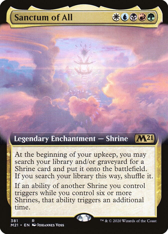 Sanctum of All 381 (Core Set 2021)  | Good Games Adelaide SA