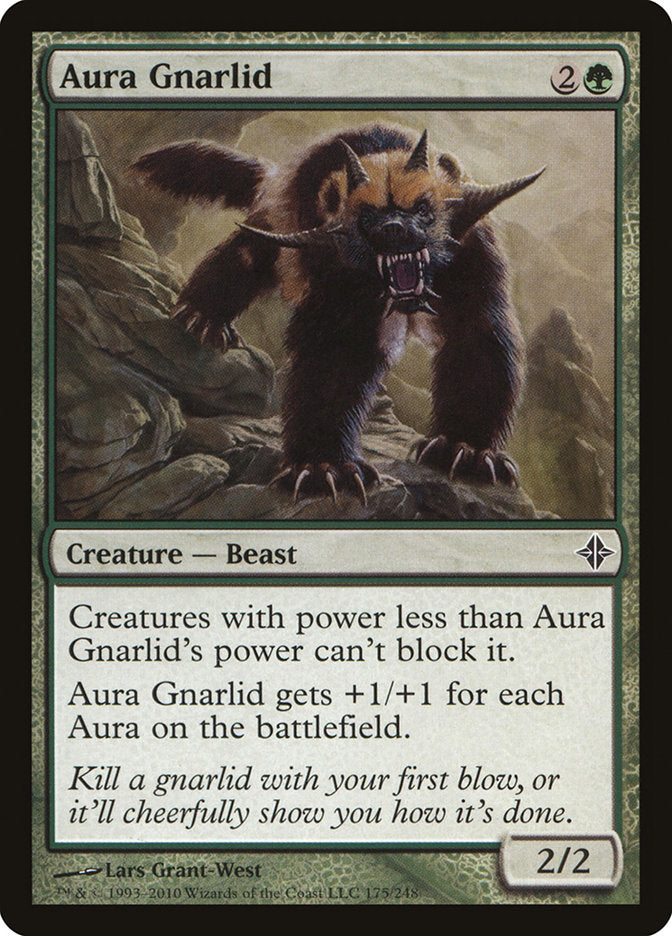 Aura Gnarlid 175 (Rise of the Eldrazi)  - Foil | Good Games Adelaide SA