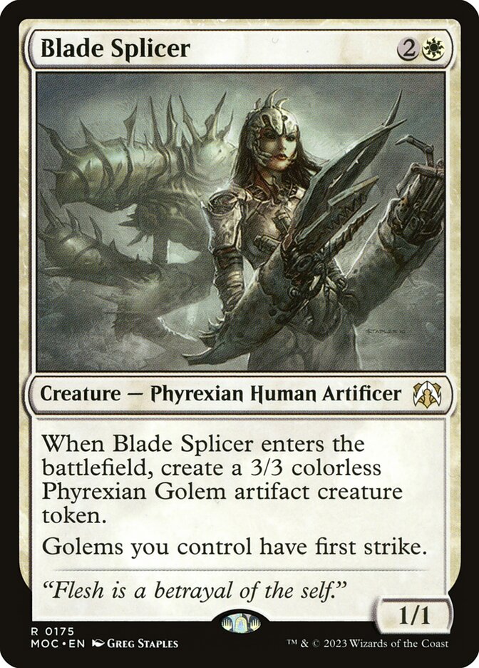 Blade Splicer 175 (Commander: March of the Machine)  | Good Games Adelaide SA