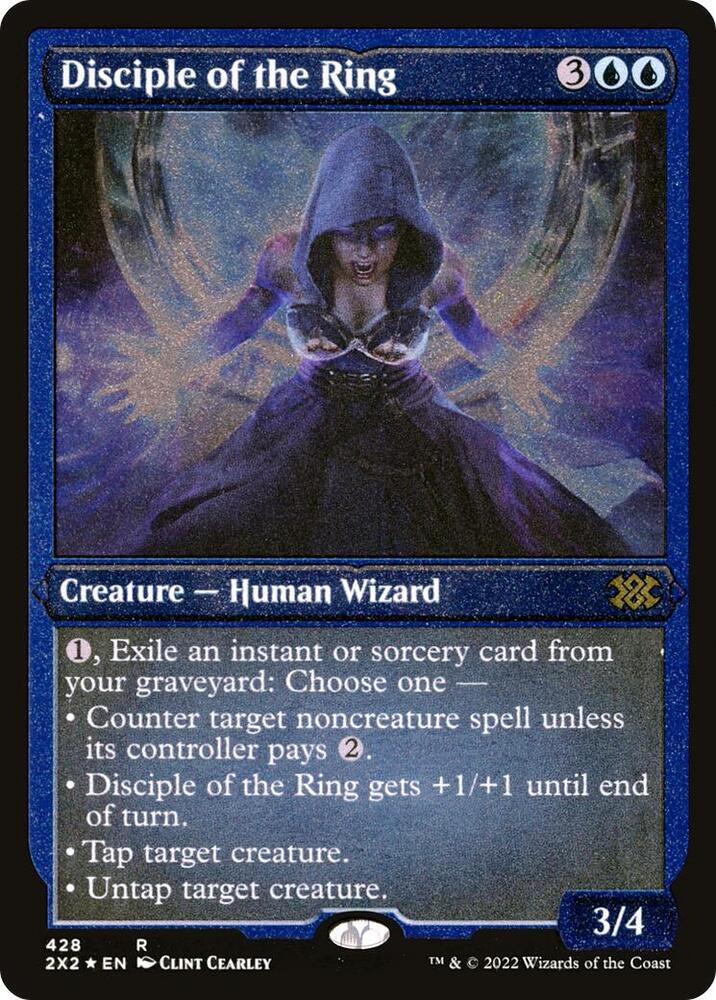 Disciple of the Ring Foil Etched 428 (Double Masters 2022)  - Foil | Good Games Adelaide SA