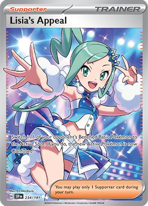 Lisia's Appeal 234/191 (SV08: Surging Sparks)  - Holofoil | Good Games Adelaide SA