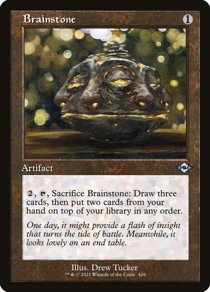 Brainstone Retro Frame 426 (Modern Horizons 2)  - Foil | Good Games Adelaide SA