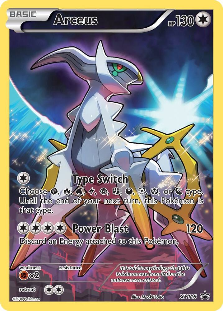 Arceus XY116 (XY Promos)  - Holofoil | Good Games Adelaide SA