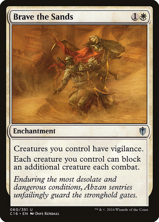 Brave the Sands 60 (Commander 2016)  | Good Games Adelaide SA