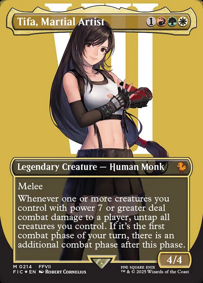 Tifa, Martial Artist 214 (Commander: FINAL FANTASY)  - Foil | Good Games Adelaide SA