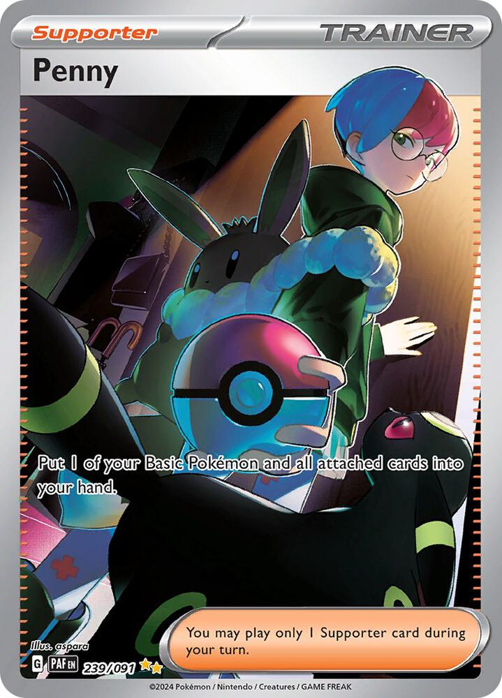 Penny 239/091 (SV: Paldean Fates)  - Holofoil | Good Games Adelaide SA