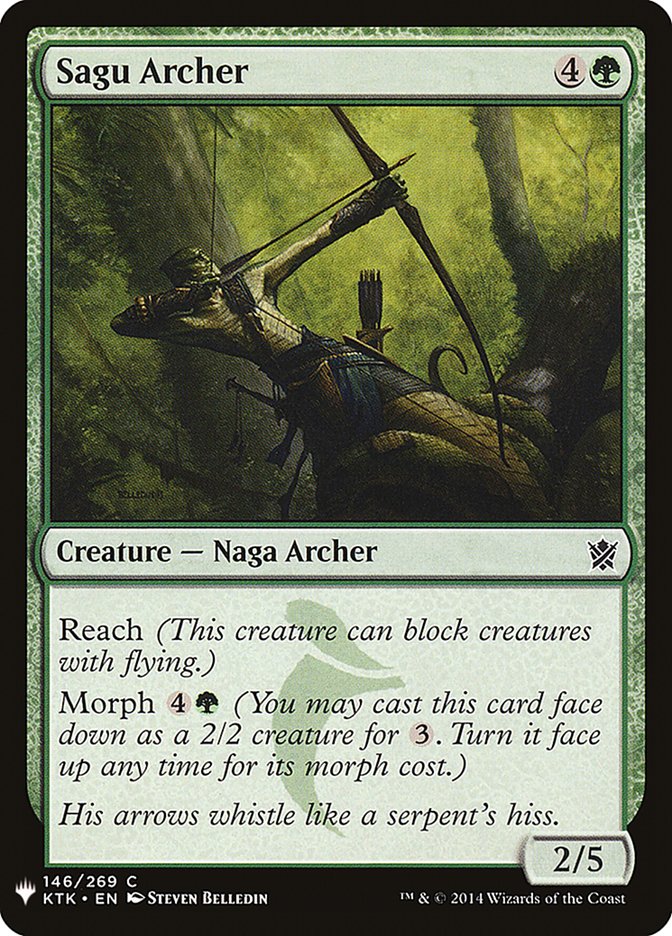 Sagu Archer 146 (The List Reprints)  | Good Games Adelaide SA