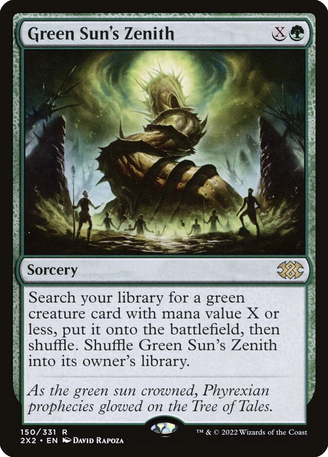Green Sun's Zenith 150 (Double Masters 2022)  | Good Games Adelaide SA