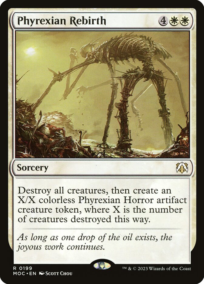 Phyrexian Rebirth 199 (Commander: March of the Machine)  | Good Games Adelaide SA