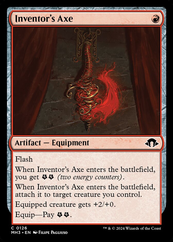 Inventor's Axe 126 (Modern Horizons 3)  | Good Games Adelaide SA
