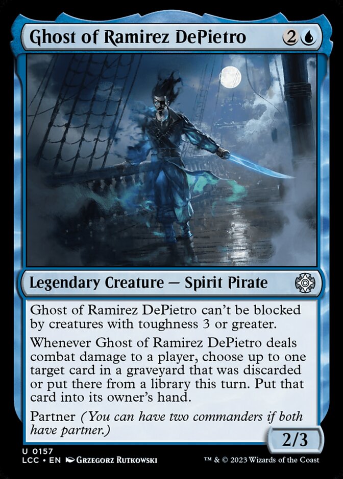 Ghost of Ramirez DePietro 157 (Commander: The Lost Caverns of Ixalan)  | Good Games Adelaide SA