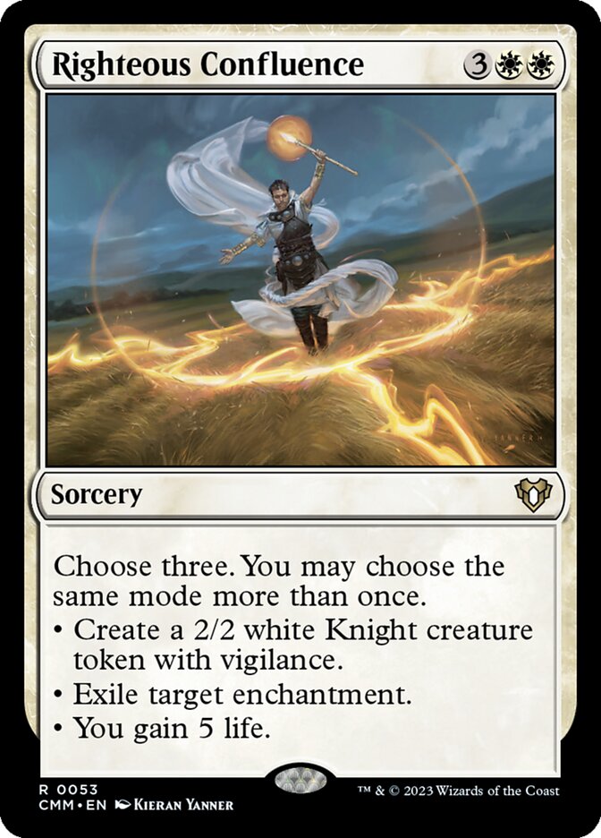 Righteous Confluence 53 (Commander Masters)  | Good Games Adelaide SA