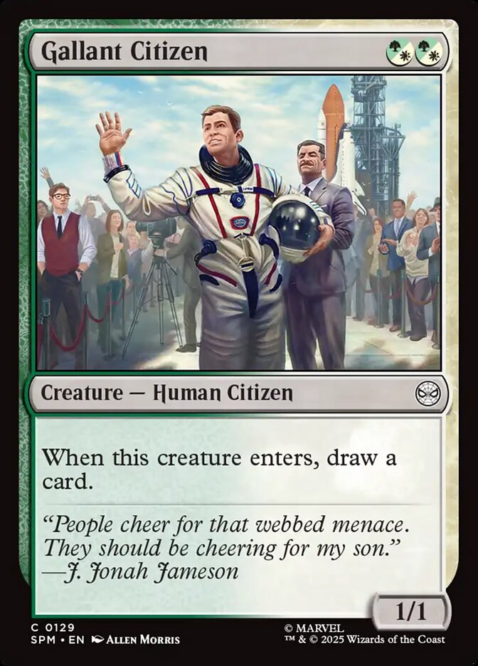Gallant Citizen 129 (Marvel's Spider-Man)  - Foil | Good Games Adelaide SA