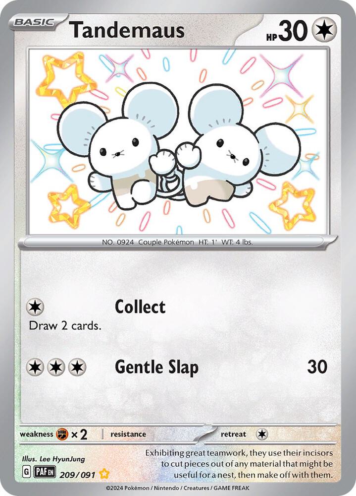 Tandemaus 209/091 (SV: Paldean Fates)  - Holofoil | Good Games Adelaide SA