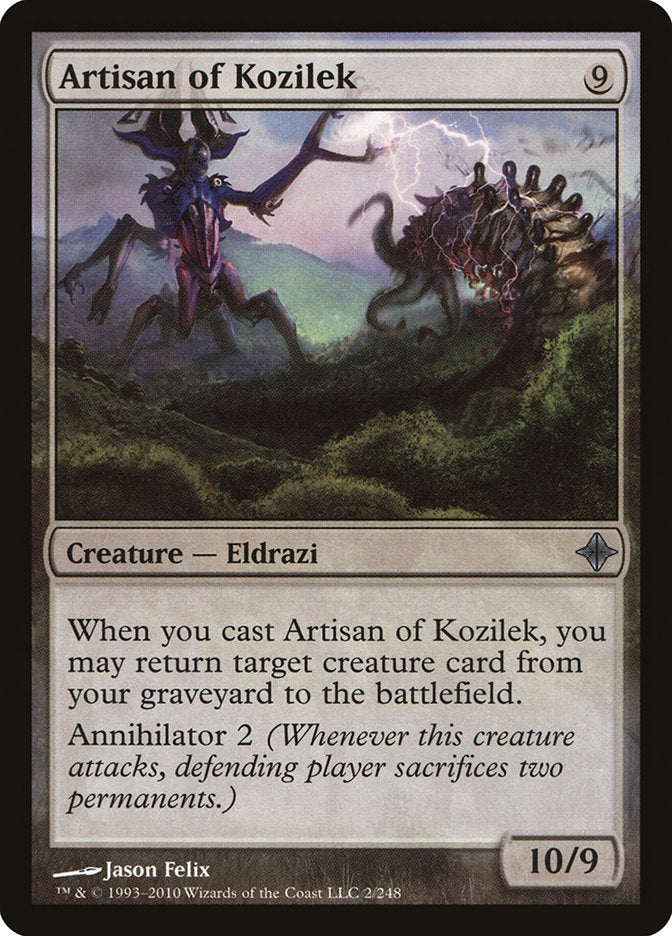 Artisan of Kozilek 2 (Rise of the Eldrazi)  - Foil | Good Games Adelaide SA