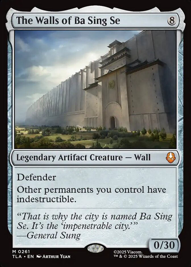 The Walls of Ba Sing Se 261 (Avatar: The Last Airbender)  - Foil | Good Games Adelaide SA