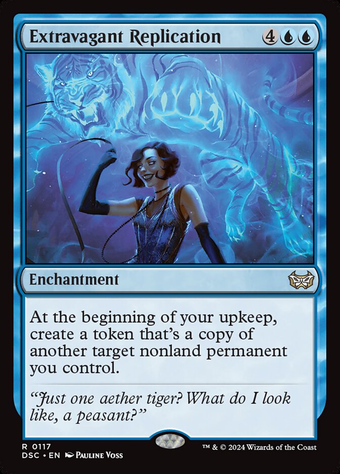 Extravagant Replication 117 (Commander: Duskmourn: House of Horror)  | Good Games Adelaide SA