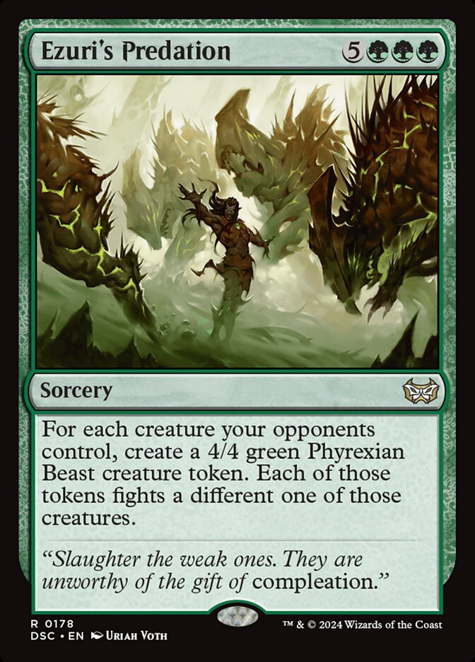 Ezuri's Predation 178 (Commander: Duskmourn: House of Horror)  | Good Games Adelaide SA
