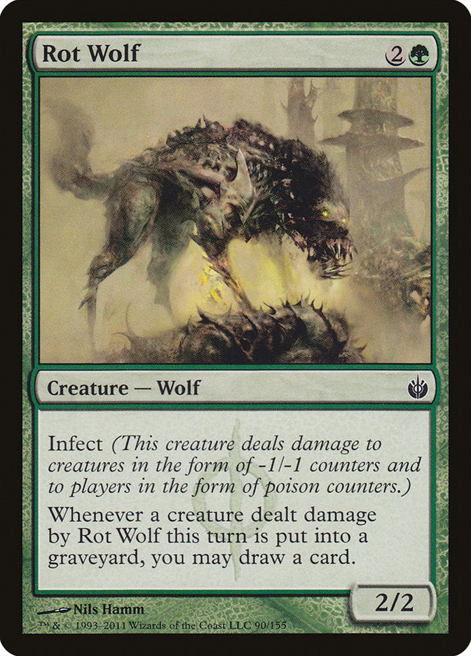 Rot Wolf 90 (Mirrodin Besieged)  - Foil | Good Games Adelaide SA