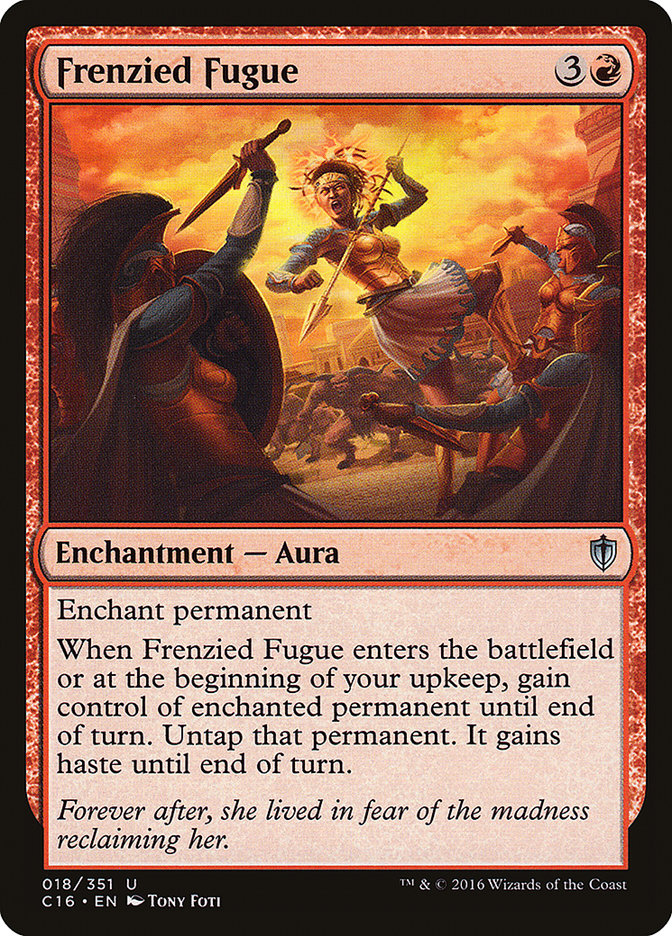 Frenzied Fugue 18 (Commander 2016)  | Good Games Adelaide SA