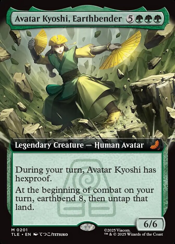 Avatar Kyoshi, Earthbender 201 (Avatar: The Last Airbender: Eternal-Legal)  - Foil | Good Games Adelaide SA