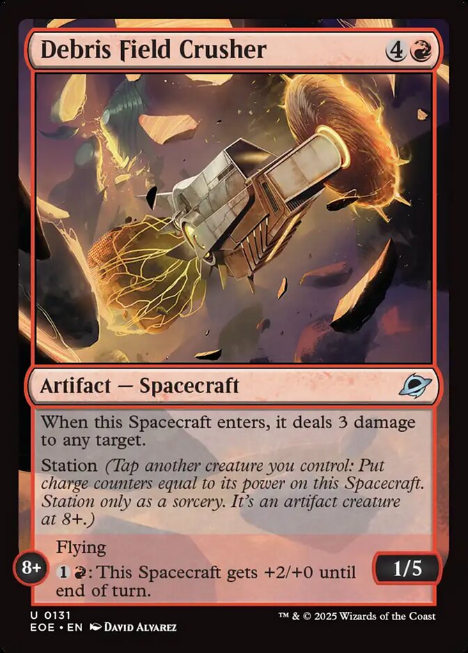 Debris Field Crusher 131 (Edge of Eternities)  - Foil | Good Games Adelaide SA
