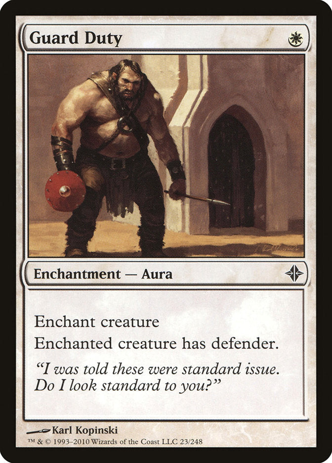 Guard Duty 23 (Rise of the Eldrazi)  - Foil | Good Games Adelaide SA