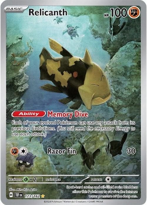 Relicanth 173/162 (SV05: Temporal Forces)  - Holofoil | Good Games Adelaide SA