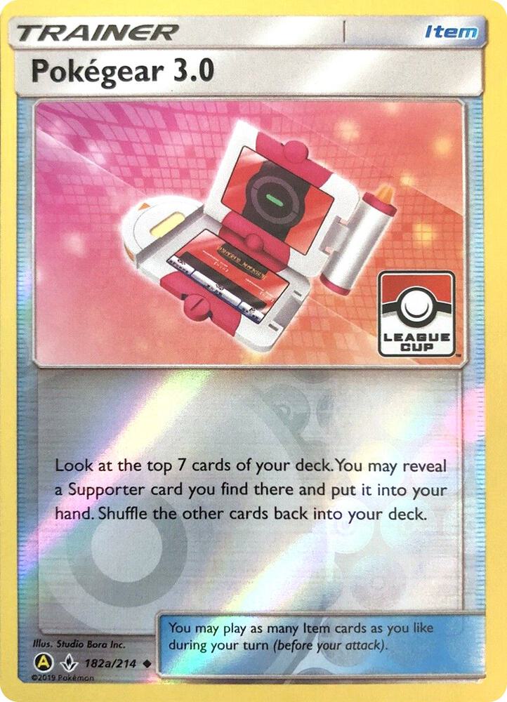 Pokegear 30 182a 214 League Cup 182a/214 (League & Championship Cards)  - Reverse Holofoil | Good Games Adelaide SA