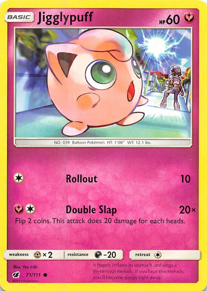 Jigglypuff 71/111 (SM - Crimson Invasion)  | Good Games Adelaide SA