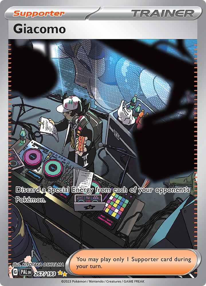 Giacomo 267/193 (SV02: Paldea Evolved)  - Holofoil | Good Games Adelaide SA