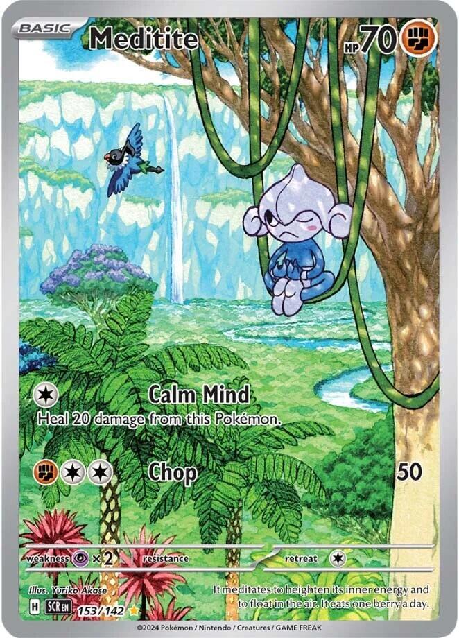 Meditite 153/142 (SV07: Stellar Crown)  - Holofoil | Good Games Adelaide SA