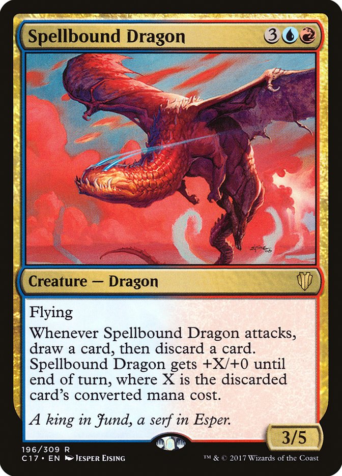 Spellbound Dragon 196 (Commander 2017)  | Good Games Adelaide SA