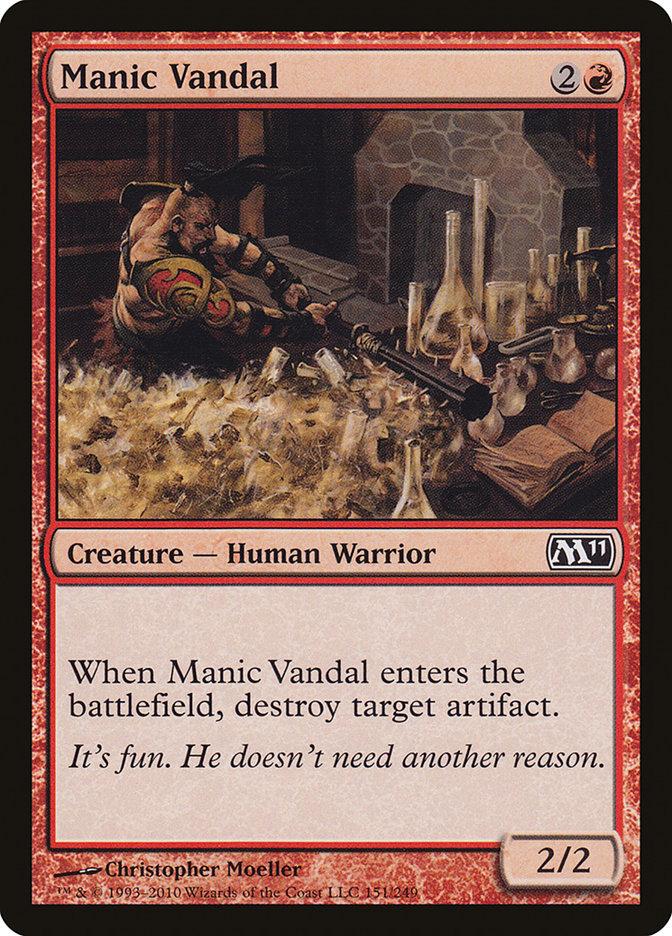 Manic Vandal 151 (Magic 2011 (M11))  | Good Games Adelaide SA