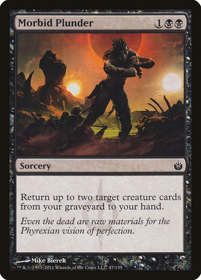Morbid Plunder 47 (Mirrodin Besieged)  - Foil | Good Games Adelaide SA