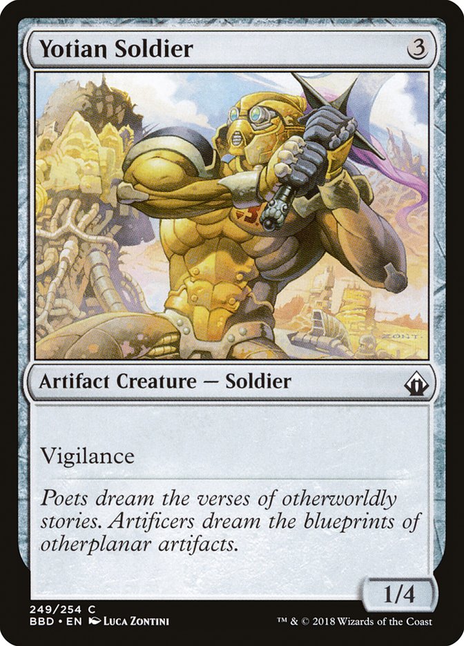 Yotian Soldier 249 (Battlebond)  - Foil | Good Games Adelaide SA