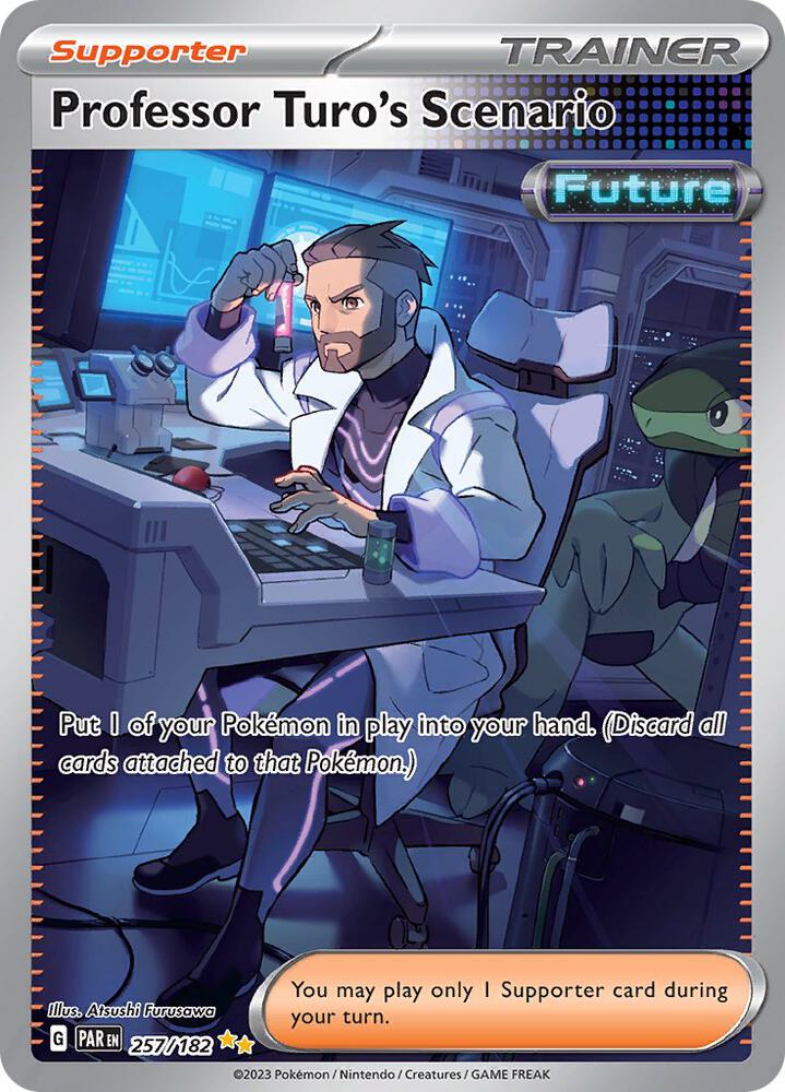 Professor Turo's Scenario 257/182 (SV04: Paradox Rift)  - Holofoil | Good Games Adelaide SA