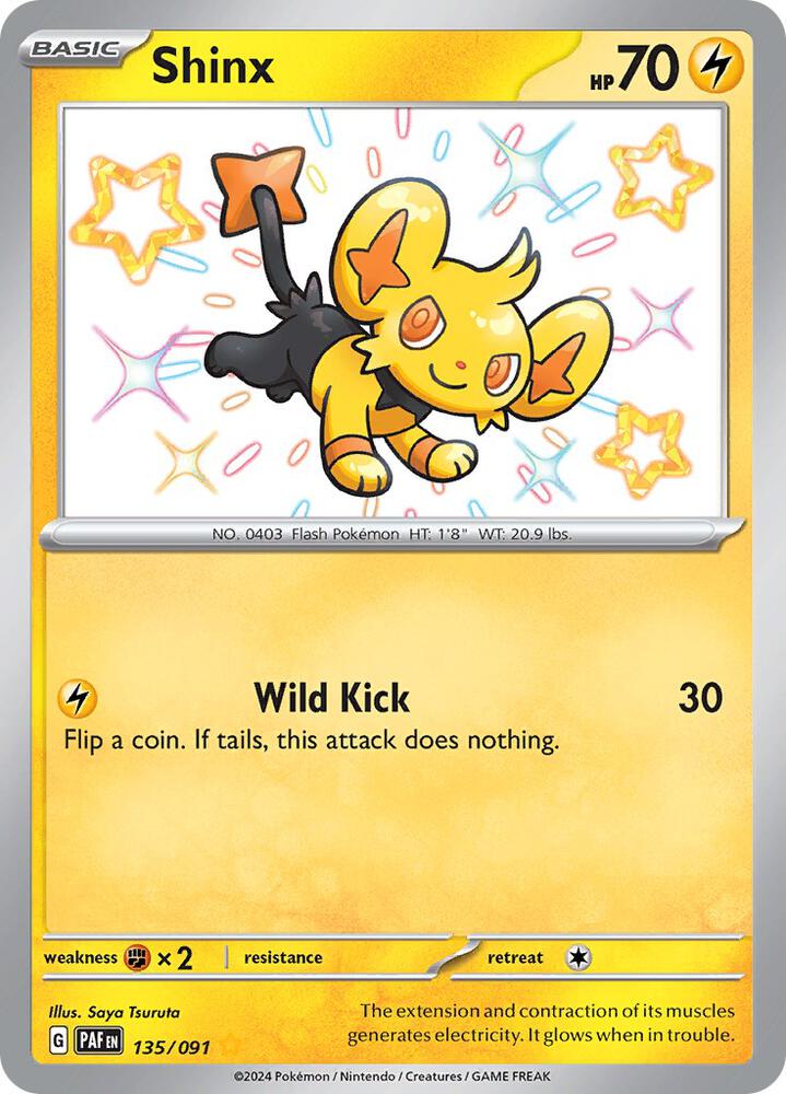 Shinx 135/091 (SV: Paldean Fates)  - Holofoil | Good Games Adelaide SA