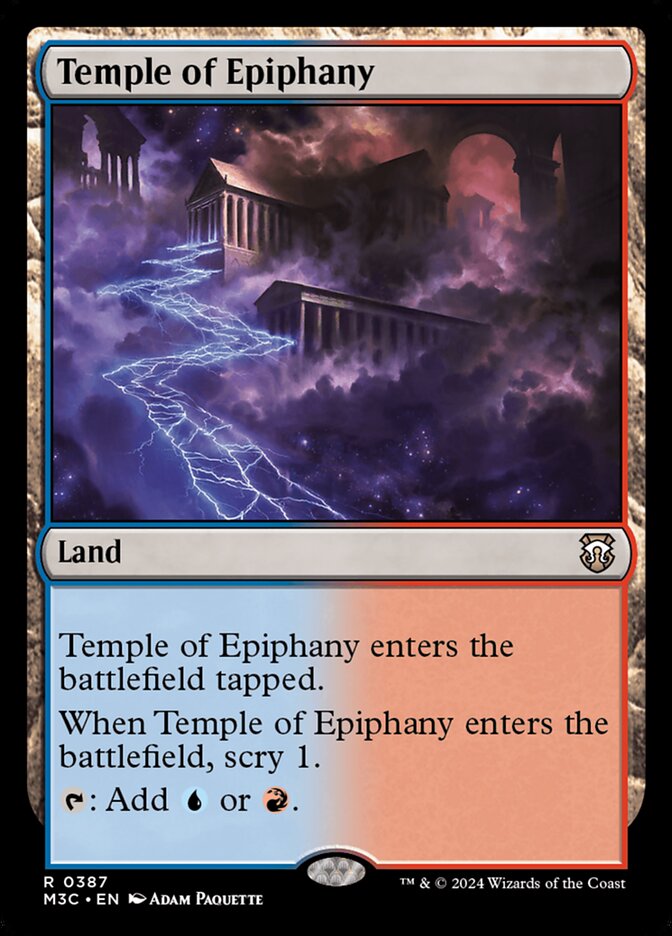 Temple of Epiphany 387 (Commander: Modern Horizons 3)  | Good Games Adelaide SA