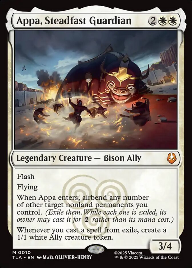 Appa, Steadfast Guardian 10 (Avatar: The Last Airbender)  | Good Games Adelaide SA