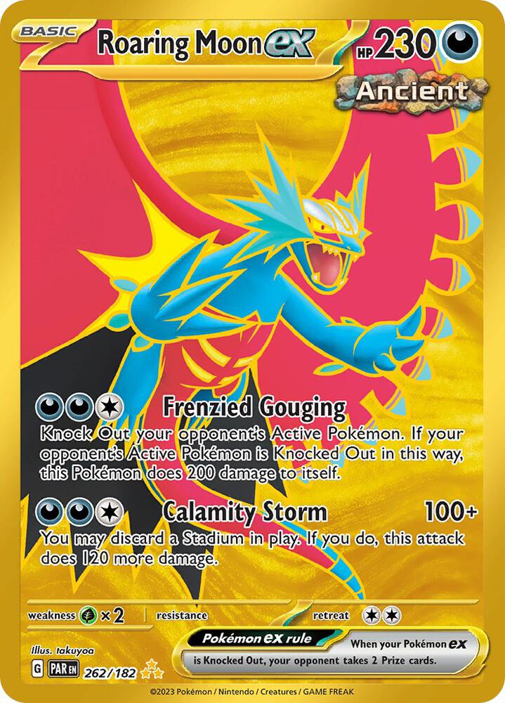 Roaring Moon ex 262/182 (SV04: Paradox Rift)  - Holofoil | Good Games Adelaide SA