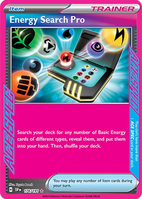 Energy Search Pro 176/191 (SV08: Surging Sparks)  - Holofoil | Good Games Adelaide SA