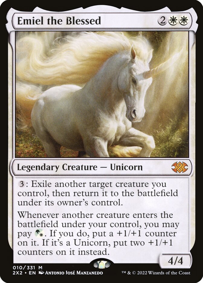 Emiel the Blessed 10 (Double Masters 2022)  - Foil | Good Games Adelaide SA