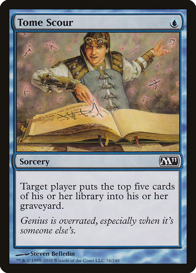 Tome Scour 76 (Magic 2011 (M11))  - Foil | Good Games Adelaide SA