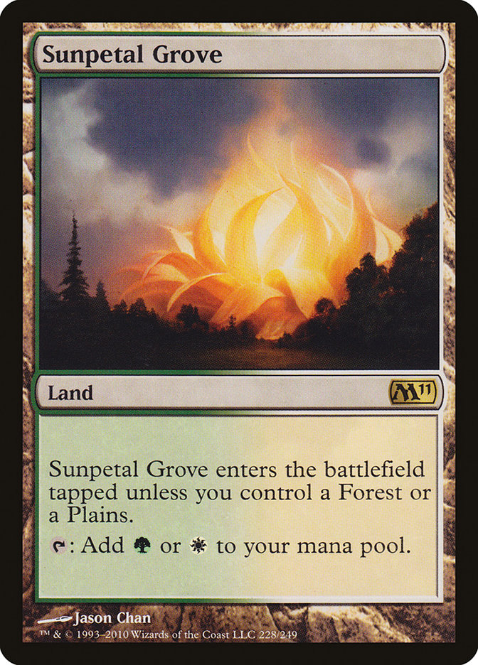 Sunpetal Grove 228 (Magic 2011 (M11))  | Good Games Adelaide SA