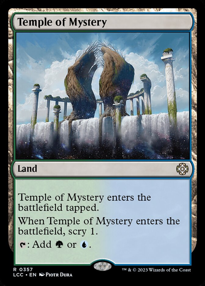 Temple of Mystery 357 (Commander: The Lost Caverns of Ixalan)  | Good Games Adelaide SA